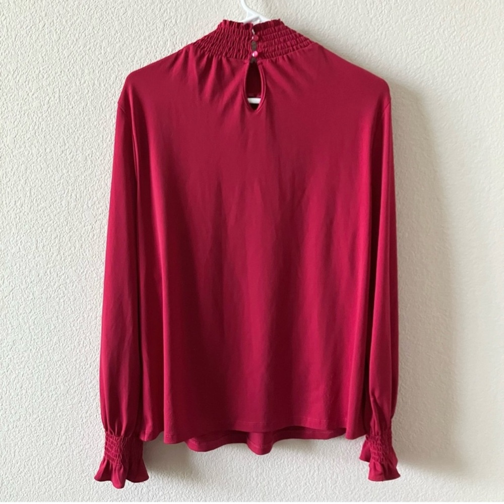Elegant Red Women's Top